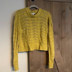 Mustard yellow American Eagle sweater xs